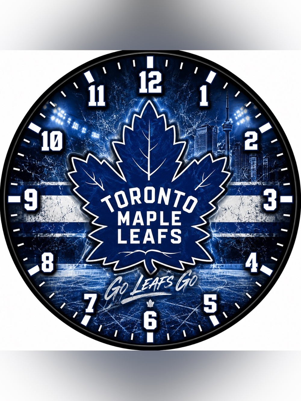 Blue Wall Clock - NHL Logo Home Decor